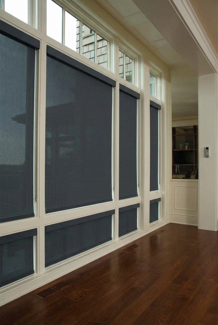 Dark Gray Solar Shades